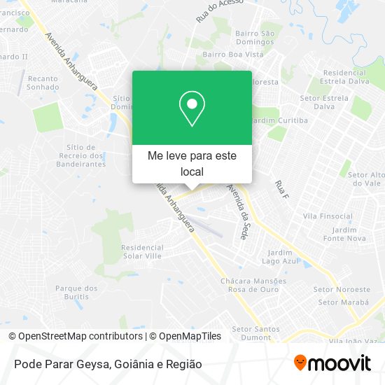 Pode Parar Geysa mapa