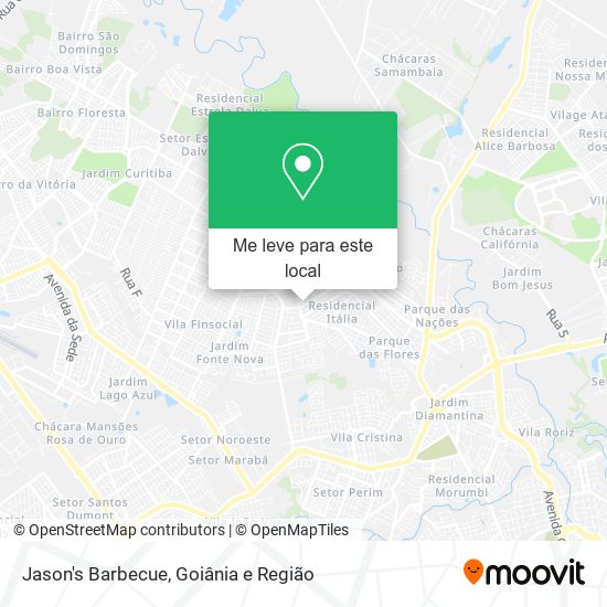 Jason's Barbecue mapa