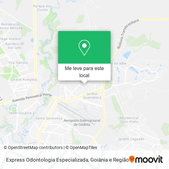 Express Odontologia Especializada mapa