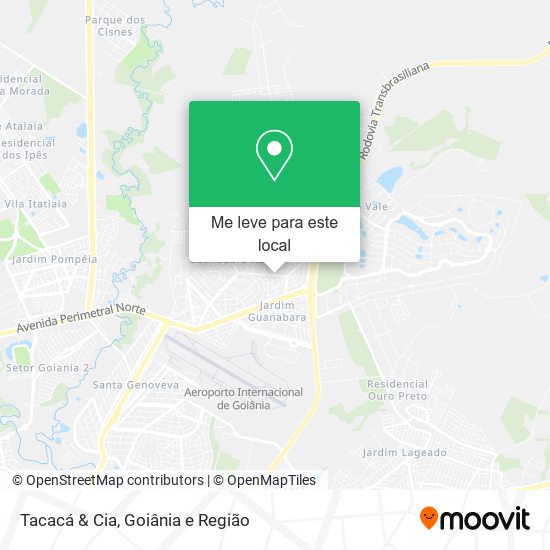 Tacacá & Cia mapa