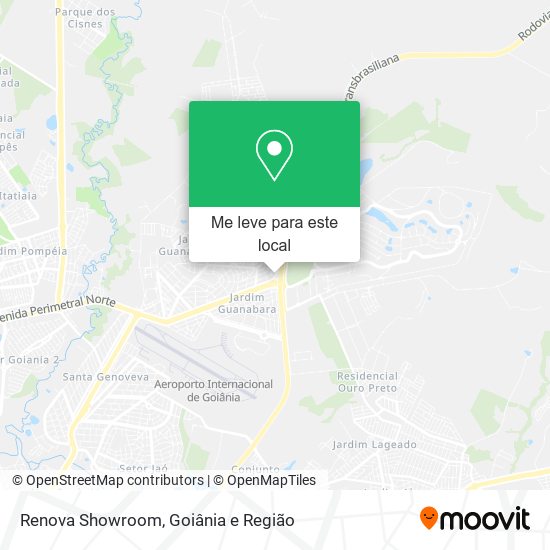 Renova Showroom mapa