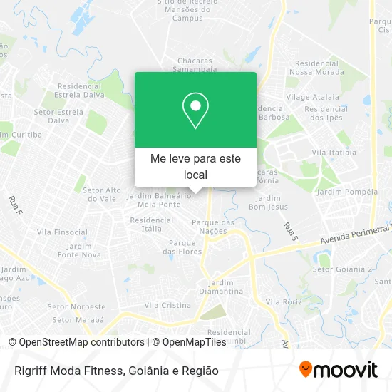 Rigriff Moda Fitness mapa