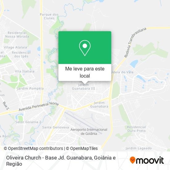 Oliveira Church - Base Jd. Guanabara mapa