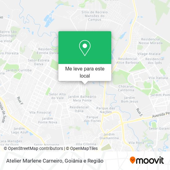 Atelier Marlene Carneiro mapa