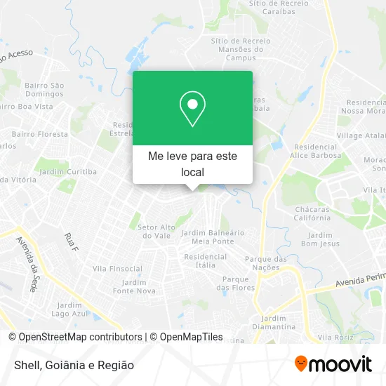 Shell mapa