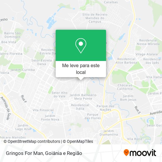 Gringos For Man mapa