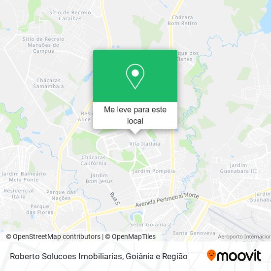 Roberto Solucoes Imobiliarias mapa