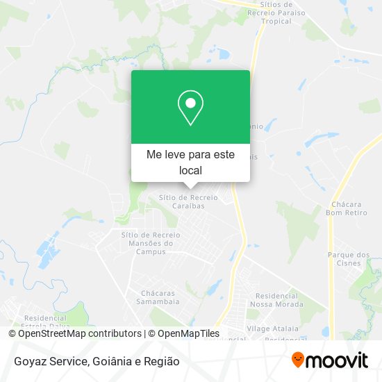 Goyaz Service mapa