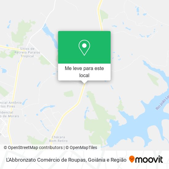 L'Abbronzato Comércio de Roupas mapa