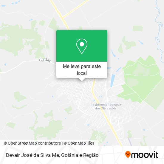 Devair José da Silva Me mapa