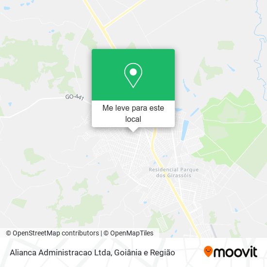 Alianca Administracao Ltda mapa