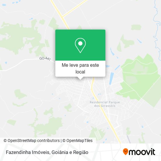 Fazendinha Imóveis mapa