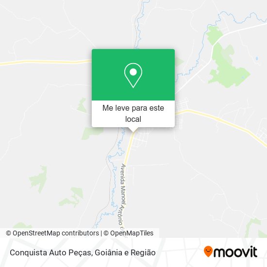 Conquista Auto Peças mapa