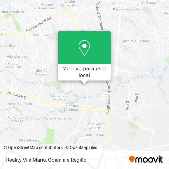 Reality Vila Maria mapa