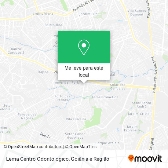 Lema Centro Odontologico mapa