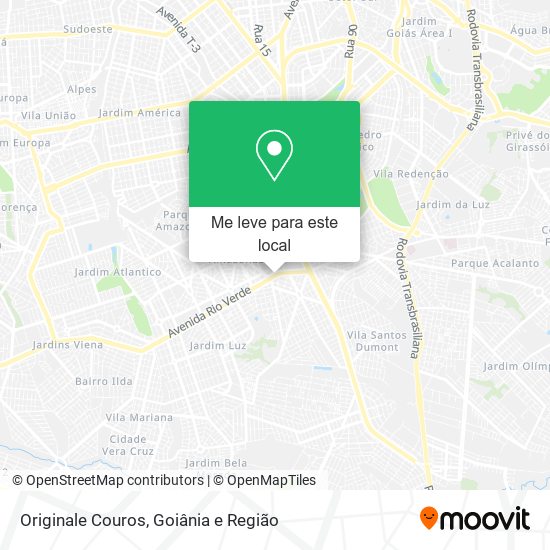 Originale Couros mapa