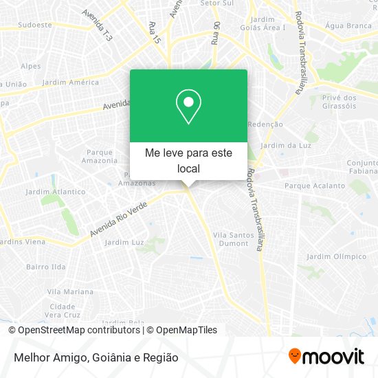 Melhor Amigo mapa