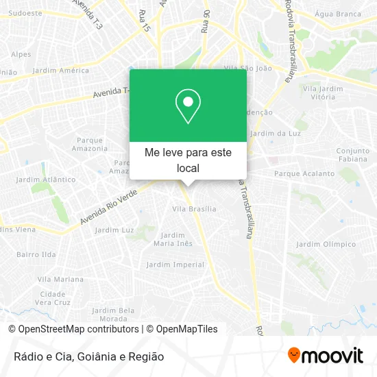Rádio e Cia mapa