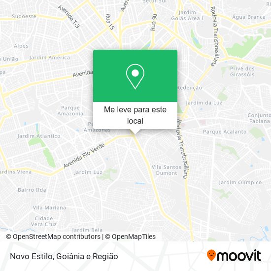 Novo Estilo mapa