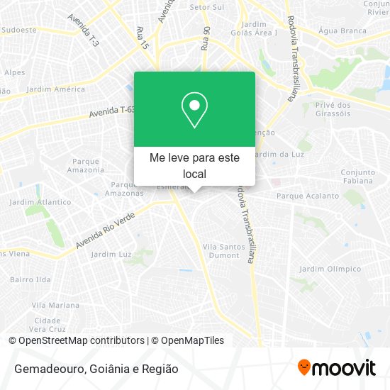 Gemadeouro mapa