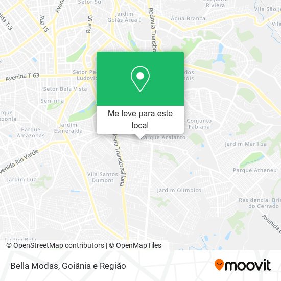 Bella Modas mapa