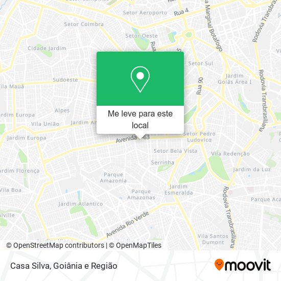 Casa Silva mapa