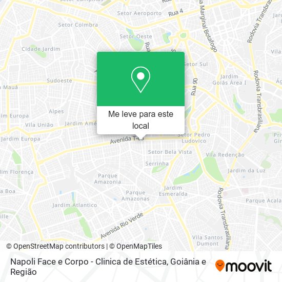 Napoli Face e Corpo - Clinica de Estética mapa