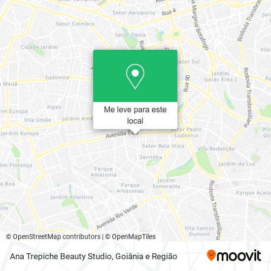 Ana Trepiche Beauty Studio mapa