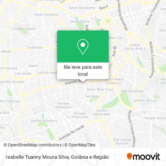 Isabelle Tuanny Moura Silva mapa