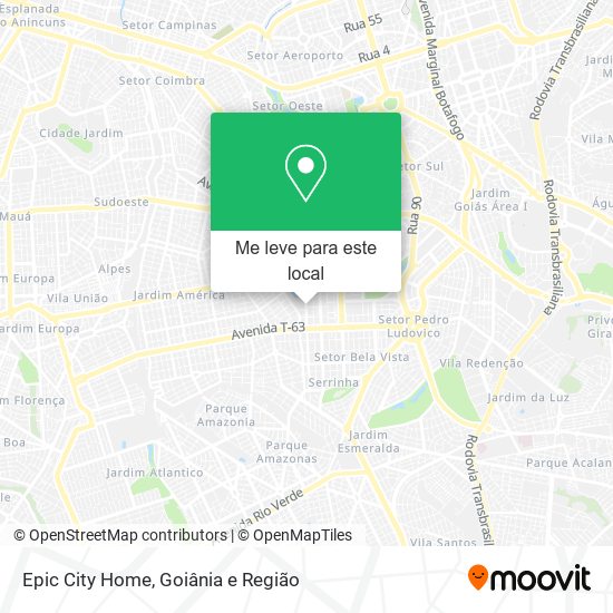 Epic City Home mapa