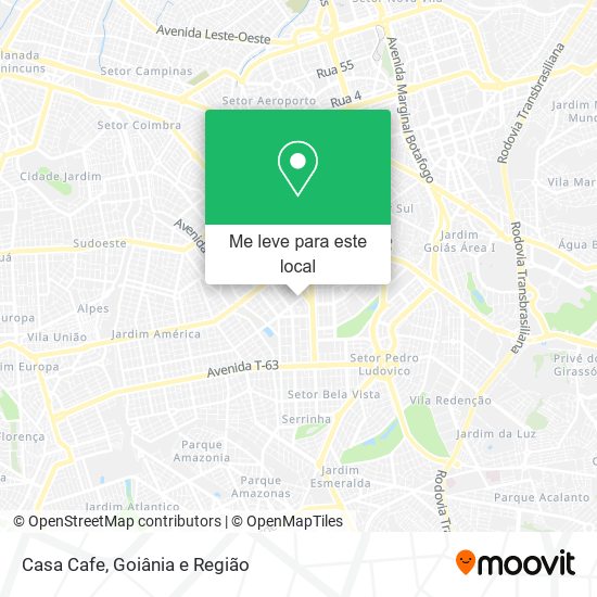 Casa Cafe mapa