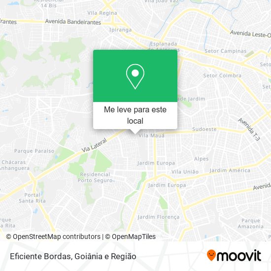 Eficiente Bordas mapa