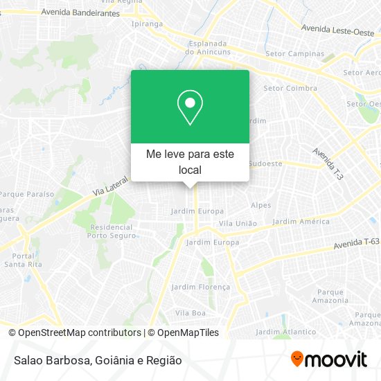 Salao Barbosa mapa