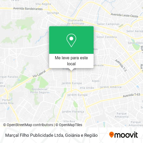 Marçal Filho Publicidade Ltda mapa