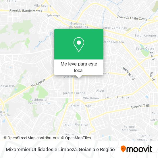 Mixpremier Utilidades e Limpeza mapa