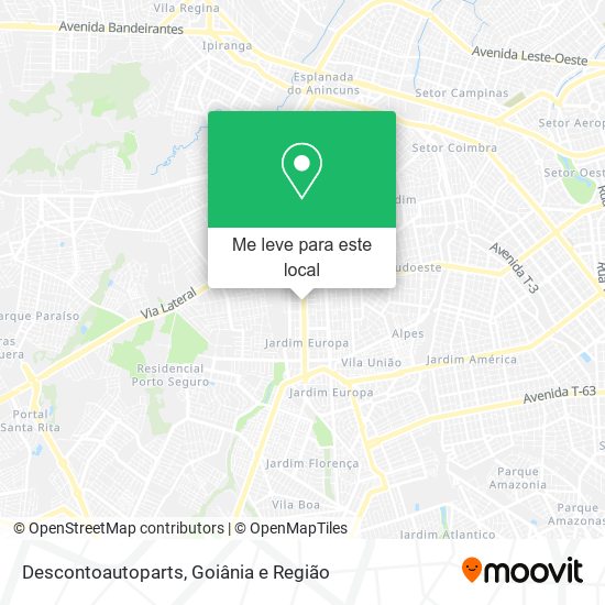 Descontoautoparts mapa