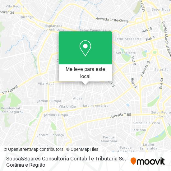 Sousa&Soares Consultoria Contábil e Tributaria Ss mapa