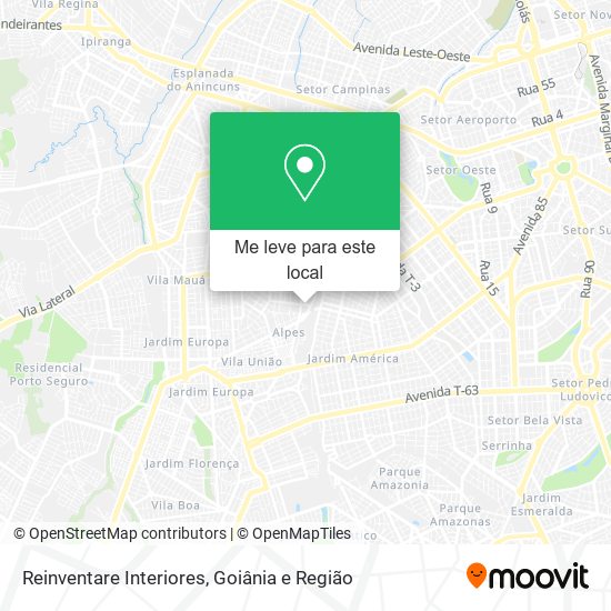 Reinventare Interiores mapa