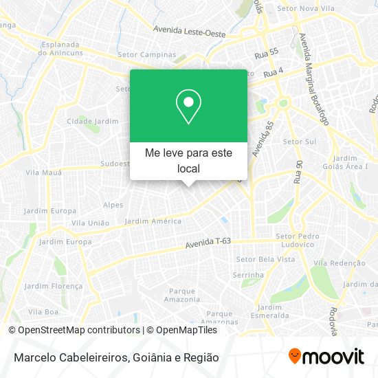 Marcelo Cabeleireiros mapa
