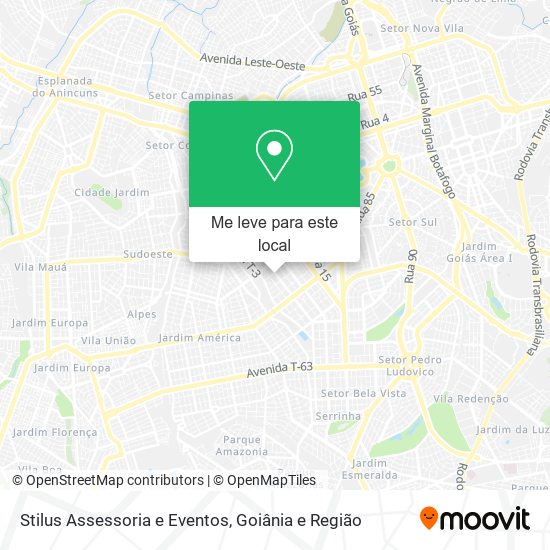 Stilus Assessoria e Eventos mapa