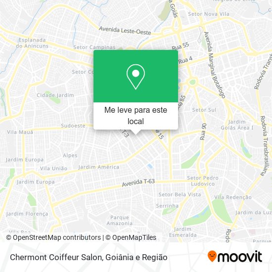 Chermont Coiffeur Salon mapa