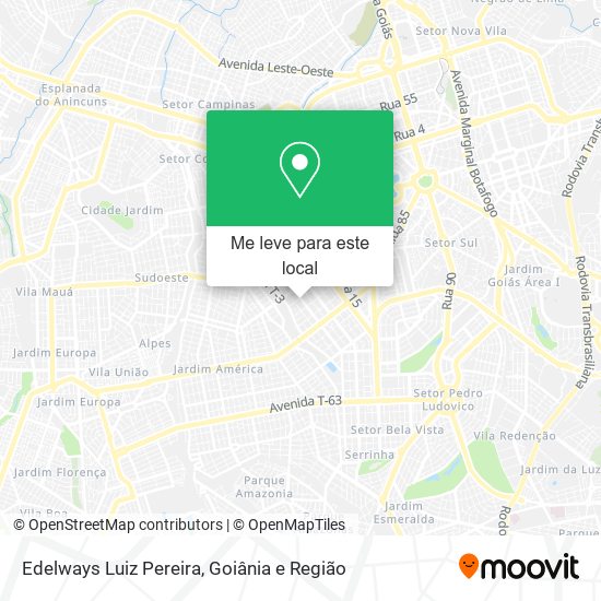 Edelways Luiz Pereira mapa