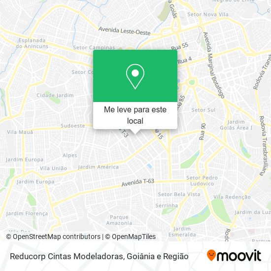 Reducorp Cintas Modeladoras mapa