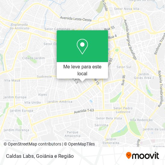 Caldas Labs mapa