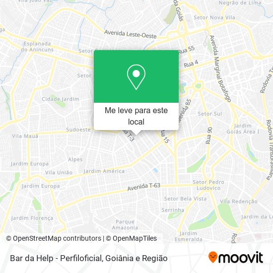 Bar da Help - Perfiloficial mapa