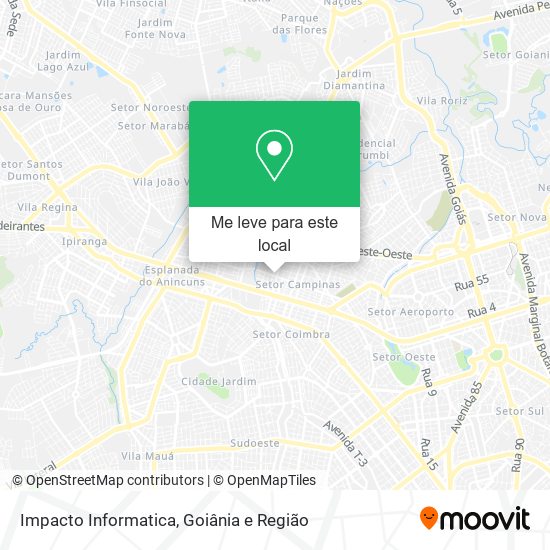 Impacto Informatica mapa