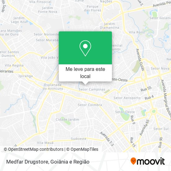 Medfar Drugstore mapa