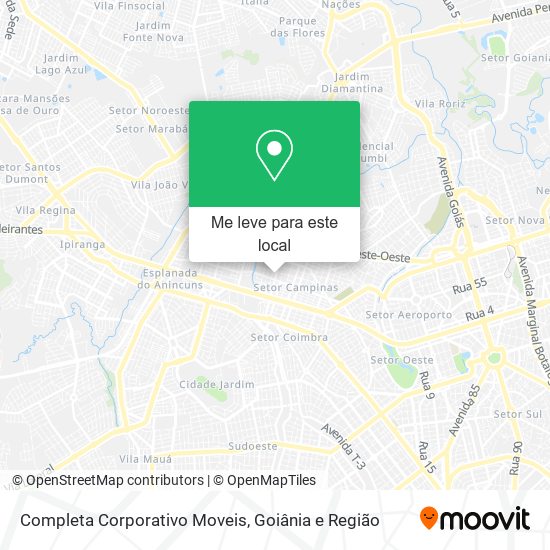 Completa Corporativo Moveis mapa