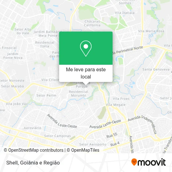 Shell mapa