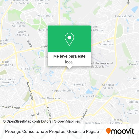 Proenge Consultoria & Projetos mapa